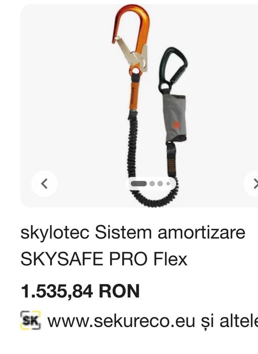 Set Ham si sistem amortizare Alpinism SKYLOTEC