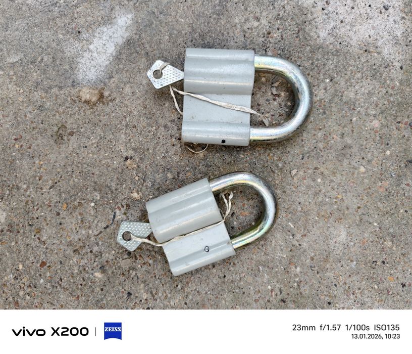 Замки навесные б/у