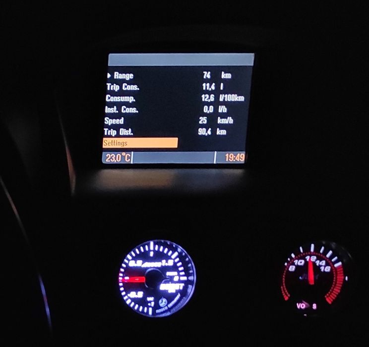 Конзола с CID дисплей Астра Г ОПЦ OPC Irmscher