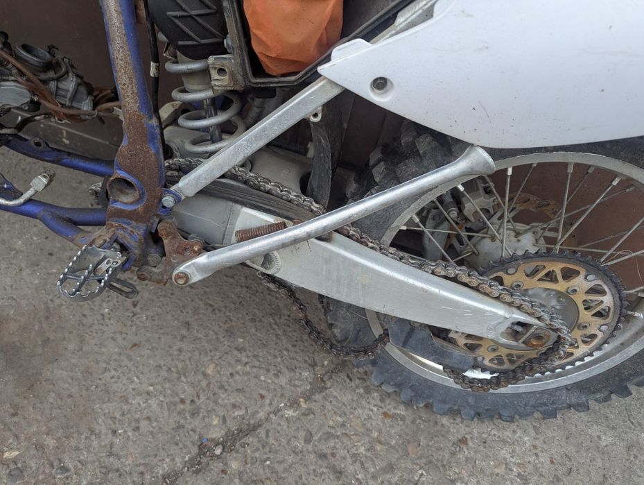Yamaha WR 250 на части