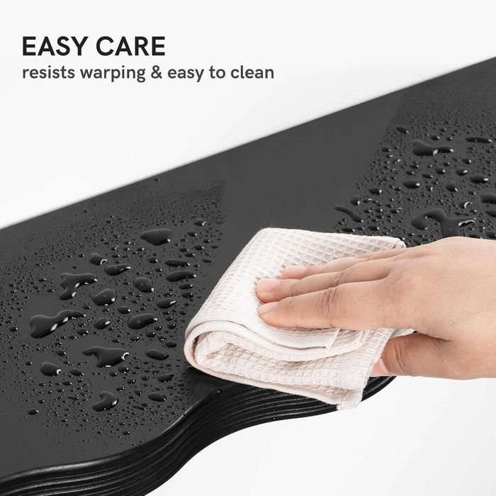 Raft perete suspendat negru 60 cm 90 cm decor ondulat raft lung pentru carti plante baie living