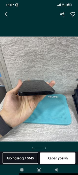 Redmi 15c sotiladi. 5-may kuni sotib olingan. Narxi 1,150,000 so'm