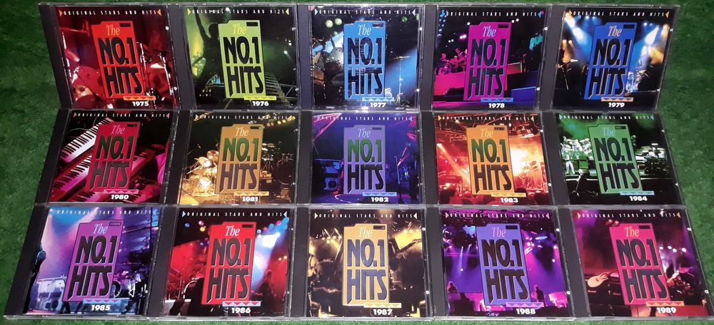 CD-uri Originale - The No.1 Hits 1960-1989 (Set complet * 30 CD)