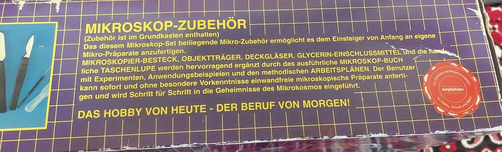 Optus Mikroskop Set Microscop hobby nou adus din Germania