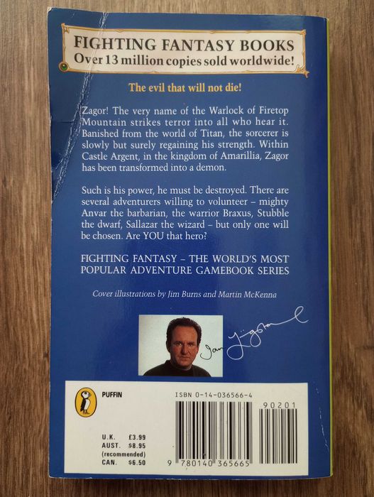 Книги-Игри на Английски Език - Fighting Fantasy(Битки Безброй) и други