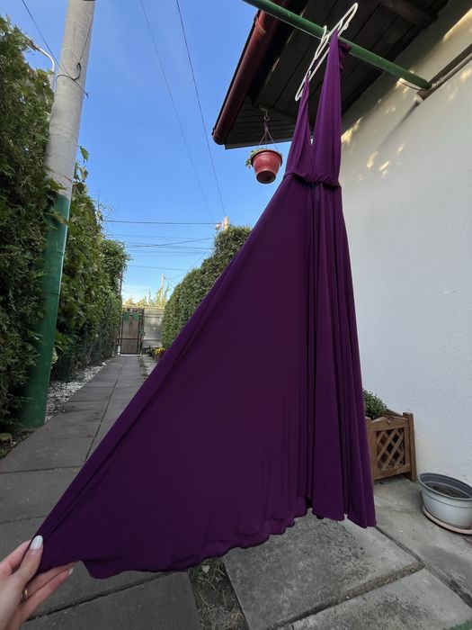 Rochie lunga de ocazie, multifunctionala, Ramona Badescu, marime universala