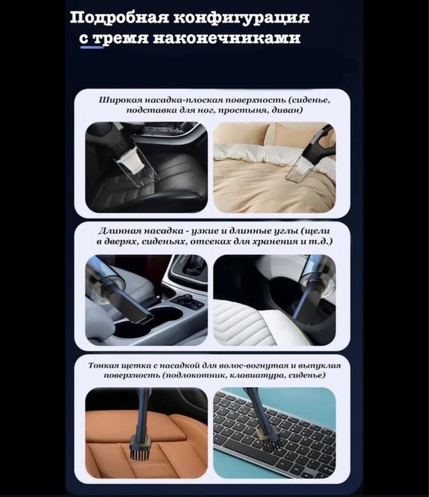 Компактный пылесос