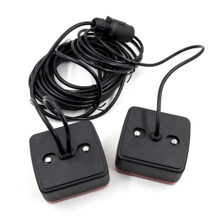 Комплект стопове за ремарке с крушки 7.5 метра кабел и букса 7 пина