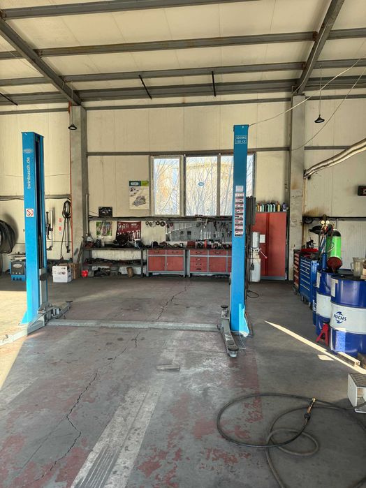 Автосервиз под найм оборудван