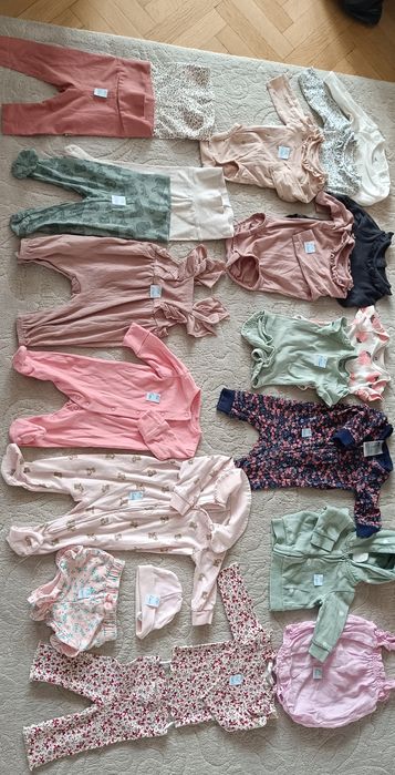 Лот-21 бр.Бодита къс/дълъг ръкав, ританки, гащеризон, пижамкаки, клинч