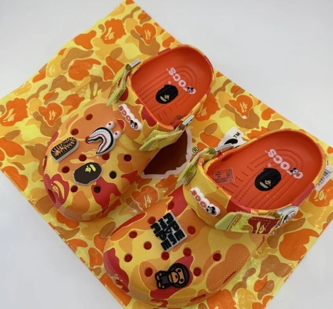 Crocs BAPE / Кроксы Бейп