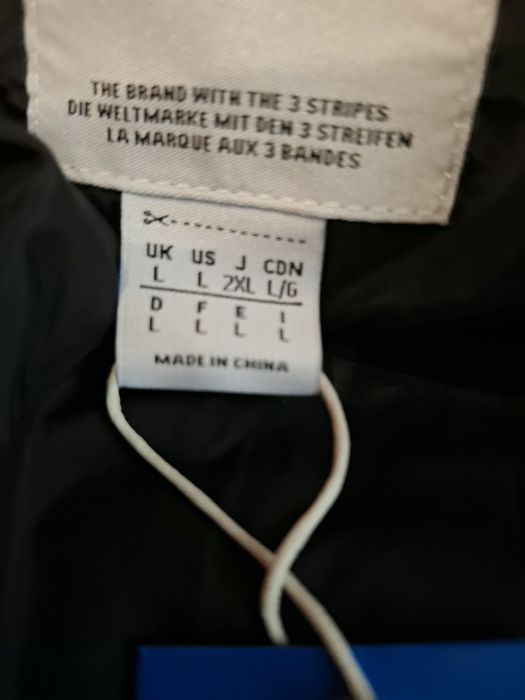 Мъжко зимно  яке парка Adidas XL Ново гъши пух