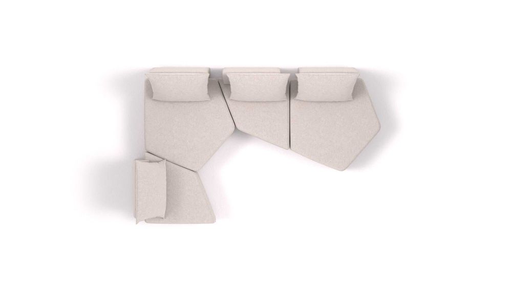 Модулен диван Feydom модел Matacao 2 Archipelago