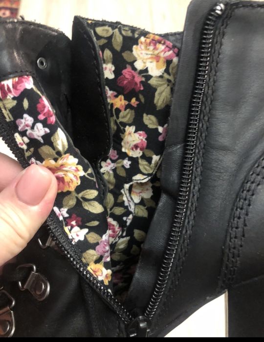 Ботинки, полусапожки. Кожа