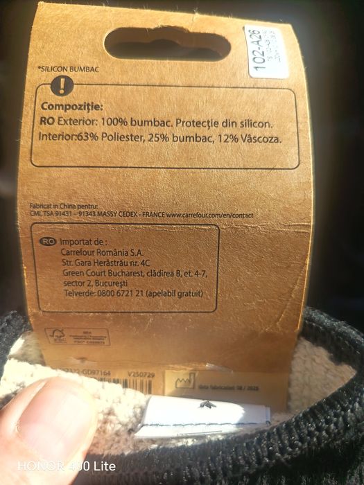 Mănușă protecție grătar