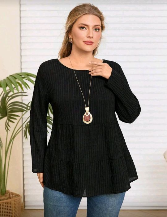 Bluză lejeră curvy