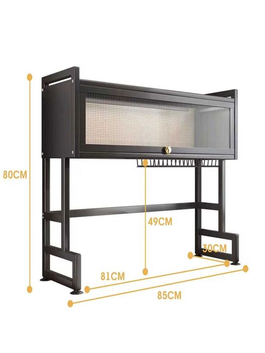 Металлическая кухонная сушилка для посуды 85 cm