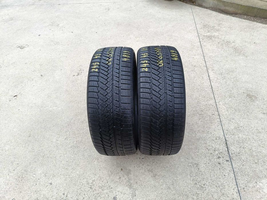 Doua anvelope de iarna 245 45 19 continental wintercontact TS 850P