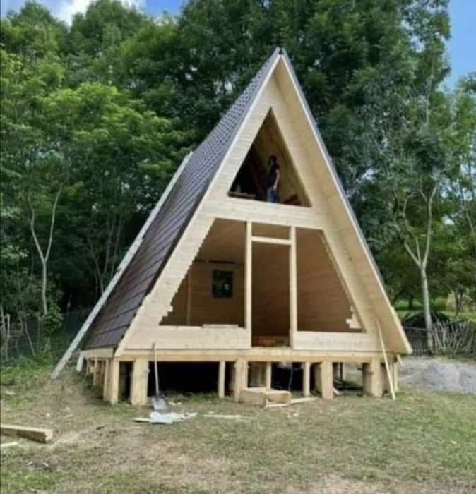 Case cabane  A aframe