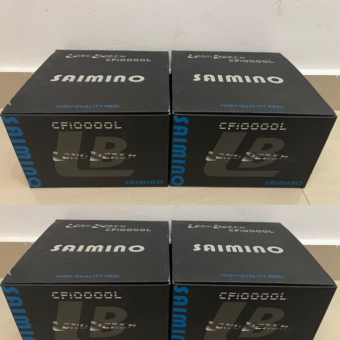 Set 4 Mulinete Saimino CF 10000 Long Cast