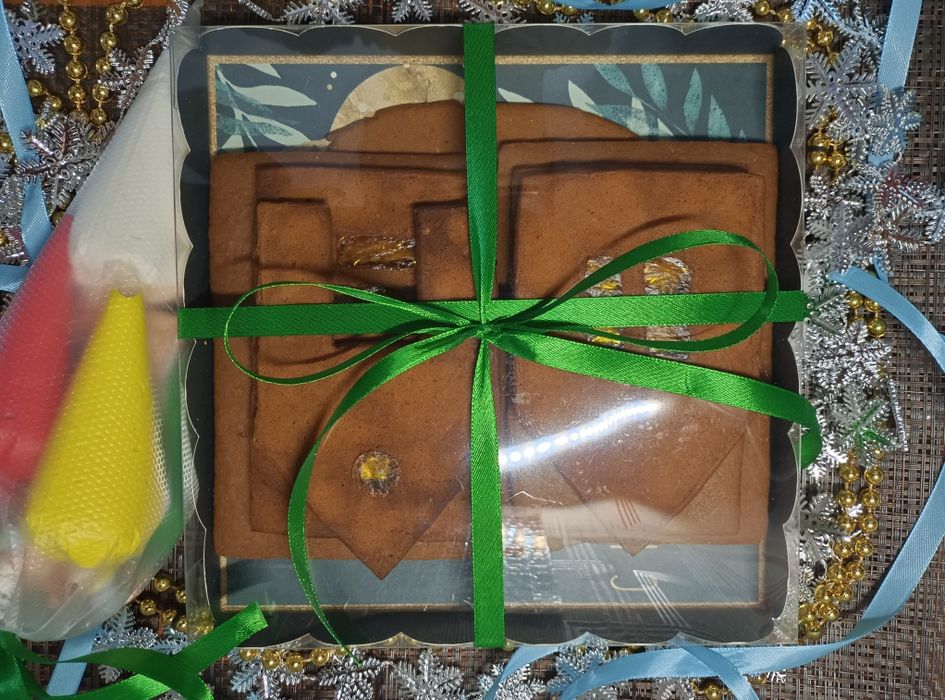 Пряничные домики съедобные