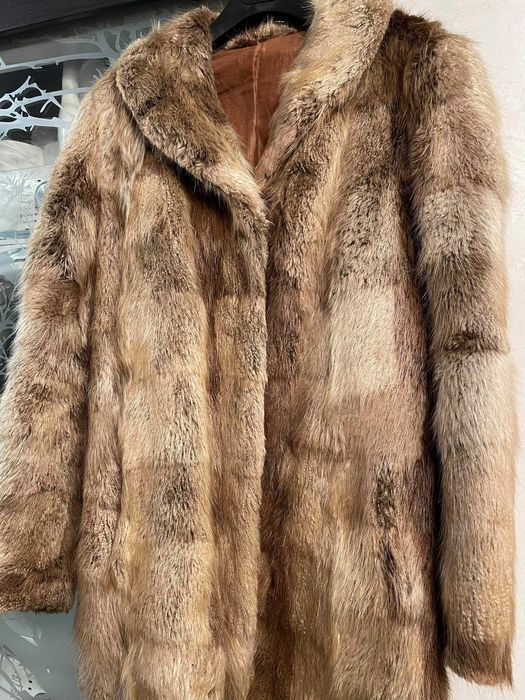 Палто естествен косъм - норка