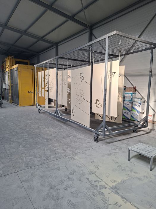 Servici de vopsire camp electrostatic