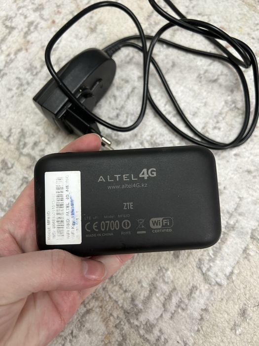 4G ZTE Wi-Fi Altel модем