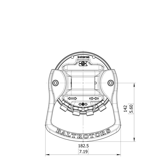 Rotator pentru graifer GR 30
