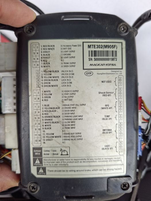 Magicar 905 komplekt