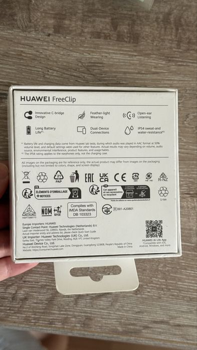 Наушники huawei freecleep