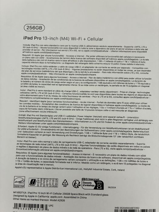 Ipad m4 13 дюймов 256 гиг