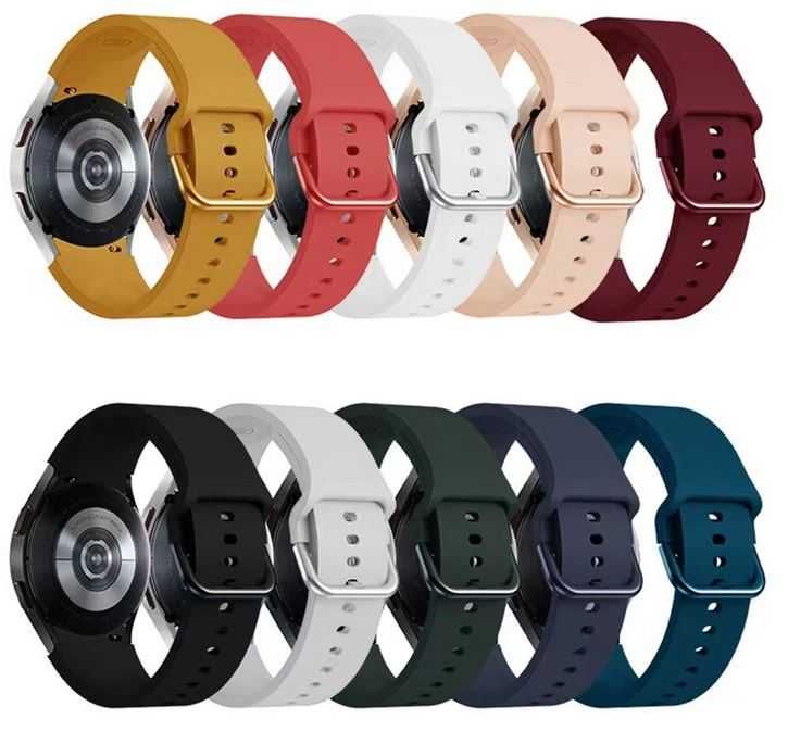 Каишка силиконова за Smart Wach Samsung Galaxy watch 4, 5, 5 PRO НОВО!