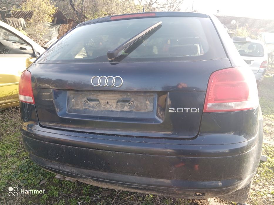 Продавам Audi a3 8p на части 2000 кубика 140кс TDI 6скорости