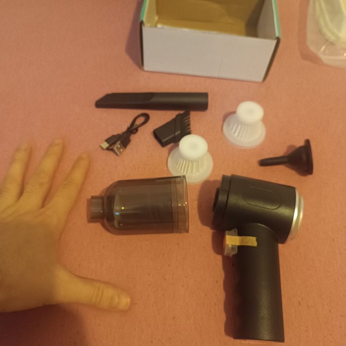 mini aspirator si suflanta wireless