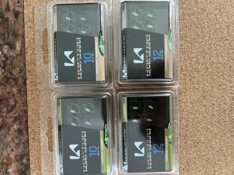 Carlige pescuit Korda Kaptor -9 cutii la pret de 5 !