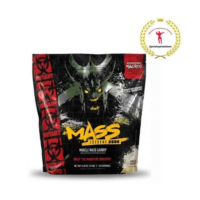 Mutant Mass – это гейнер с высоким содержанием протеина.