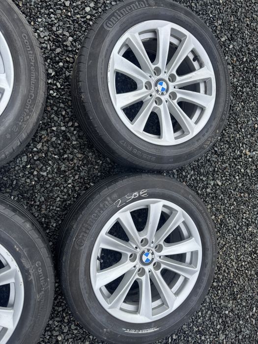 Jante bmw R17 5x120 cu anvelope de vara