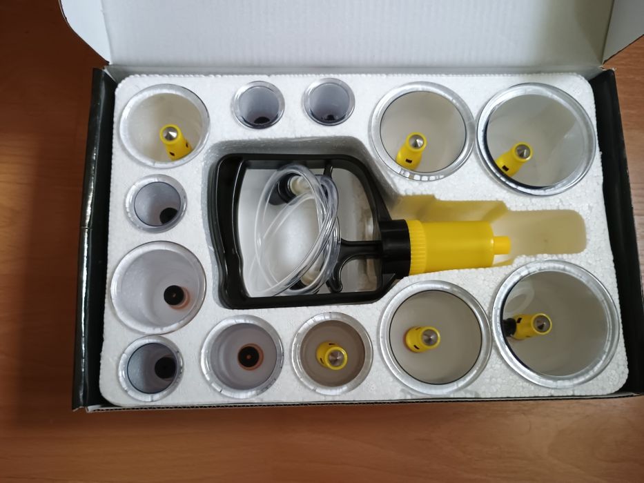 Set 12 ventuze pompa vid si accesorii