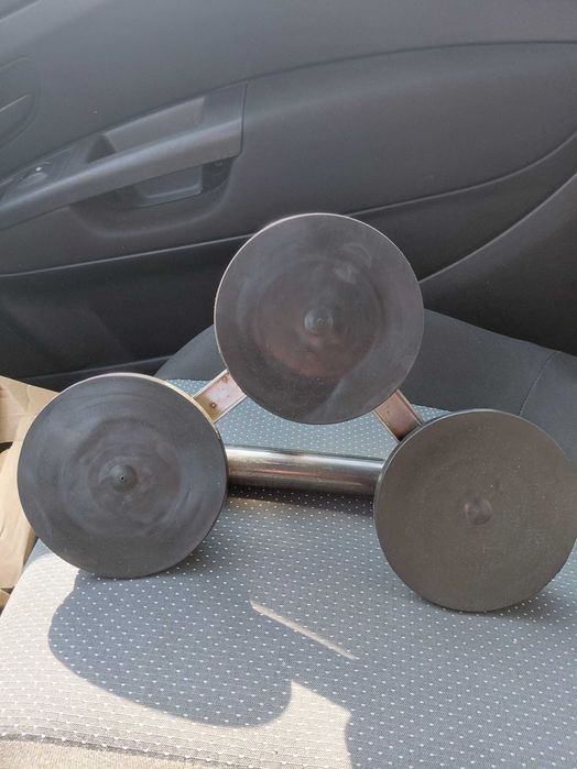 Вакумен стъклодържач троика