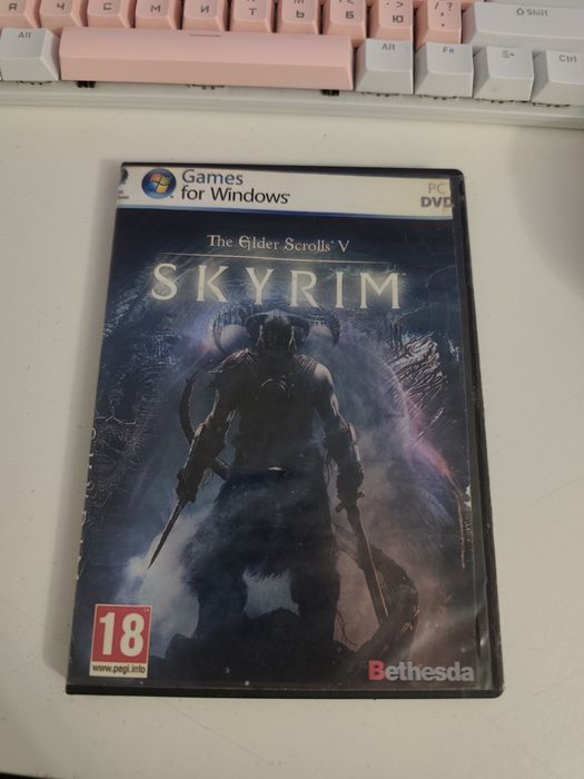 Dvd версия Skyrim The elder scrolls V для пк Windows 7/xp/vista