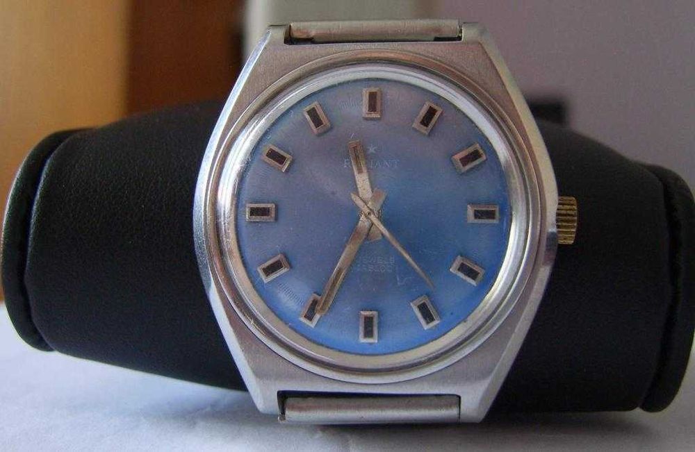 Ceas unisex RADIANT INCABLOC Mecanic albastru elvetian SWISS