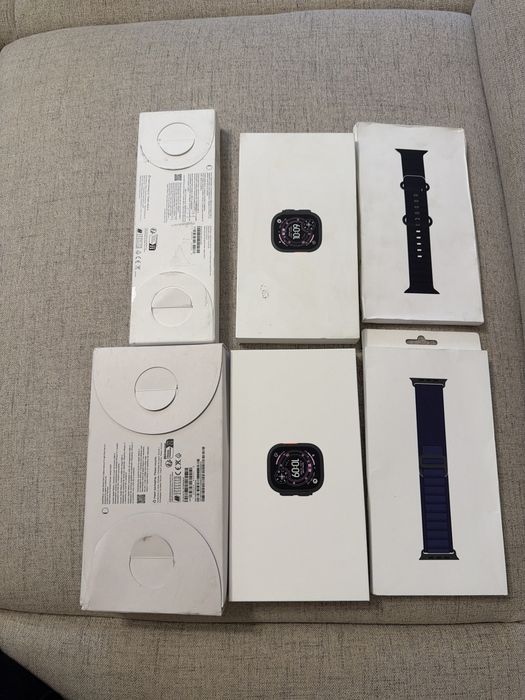 Apple watch-uri NOI, neactivate. Model: SE2/SE3, seria 10/11, ULTRA 3