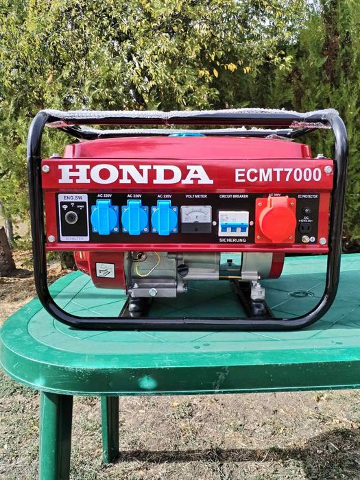 Генератор Honda ECMT 7000 нов