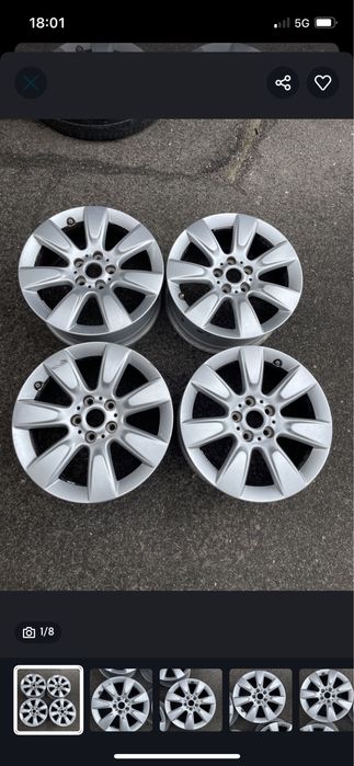 Jante R17 5 x 120 Mini Countryman/BMW
