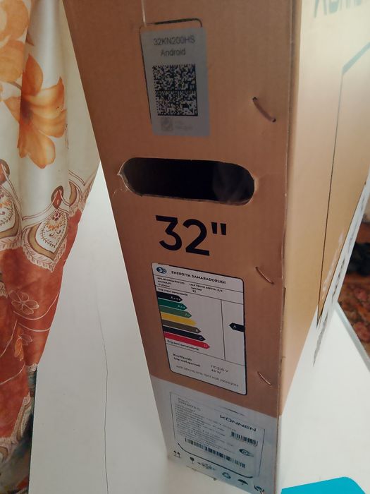 Телевизор смарт андроид  ва оддий  сотилади ишлашига Гап йок