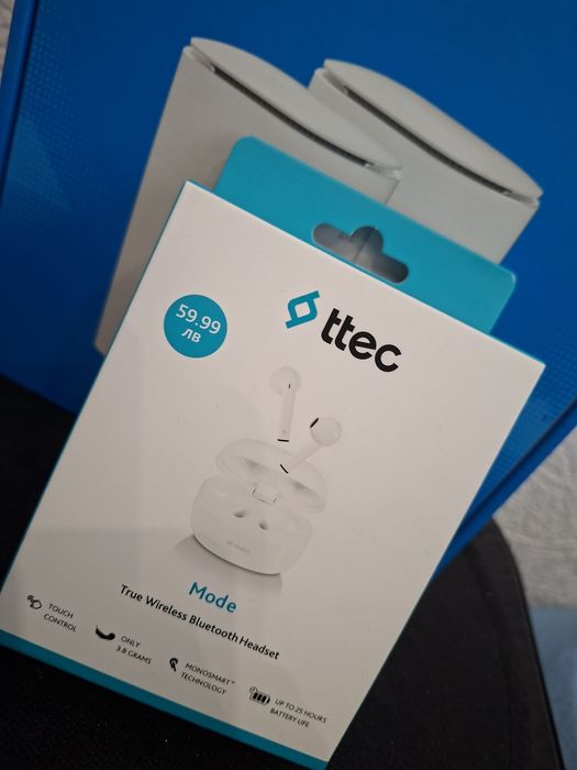 Bluetooth слушалки-чисто нови!