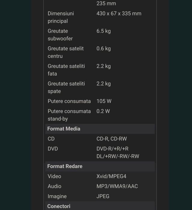 Sistem Sony  Home Cinema