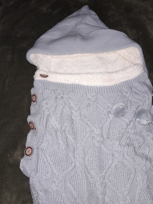 Конверт зимний. Голубой