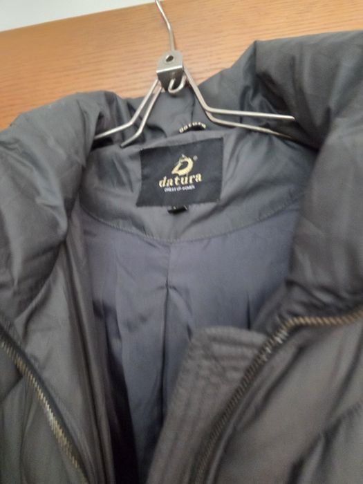 Тёплая длинная куртка, размер 50-52